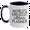 White/Navy, variant on Funny World's Greatest Urban Planner Two Tone Coffee Mug Gifts from Men for Father's Day