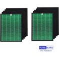thumbnail image 3 of Ensemble de Filtres de Remplacement Compatible avec les Purificateurs d'Air Coway Airmega 150 (AP-1019C) et Airmega 160, Lot de 2 HEPA H13 + 8 x Préfiltre au Charbon Activé pour Air Propre, 3 of 6