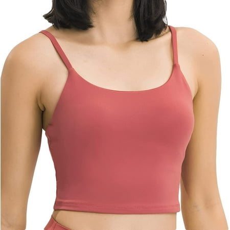 

Women Padded Sports Bra Fitness Workout Running Shirts Yoga Tank Top