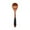 Brown, variant on YFTDEF Wooden Spoon, Small Soup Spoon, Long Handle, Natural Wood, Exquisite Finish, Deep Bowl, Kitchen Utensil, Ideal for Serving and Stirring Soups and Sauces