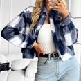 thumbnail image 2 of Vedolay Jackets for Women Casual Open Front Long Sleeve Fashion Slim Fit Jackets with Pockets,Dark Blue S, 2 of 5