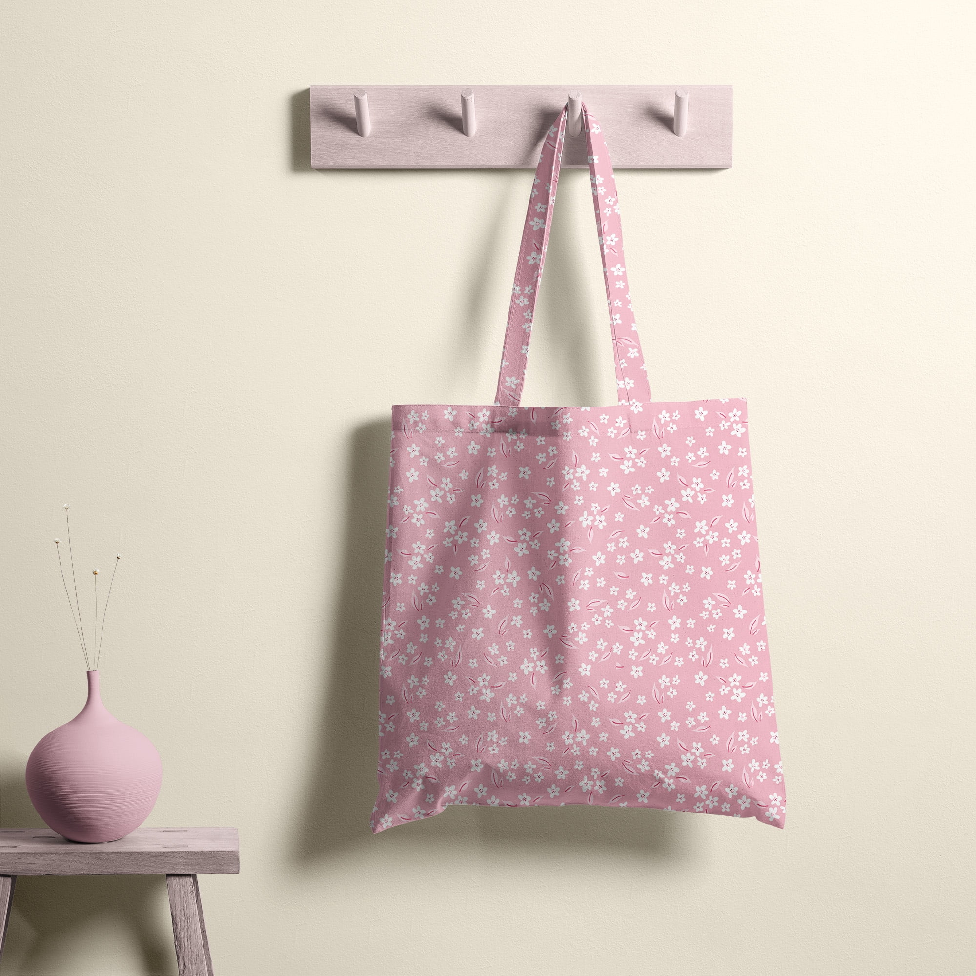 Waverly Inspirations 1 Yard 100% Cotton Lucy Ditsy, Pink, 44" Wide for Quilting & Sewing