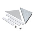 thumbnail image 1 of Palisade Shower Bench in Iced Pewter / Urban Fjord, 1 of 7