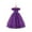 Dark Purple, variant on LWavelet Princess Costumes Birthday Party Halloween Costume Cosplay Dress up for Little Girls