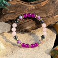 thumbnail image 5 of CNKOO 1pc/Balanced strength Wristband  Handcrafted Beaded Gemstone Accessory  Nature Aid for Peace And Tranquility  Enhances Intuition And Creativity  Gift-worthy Jewelry, 5 of 5