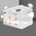 thumbnail image 1 of Gatos Perros Secadora Jaula Caja de secado de cabello para mascotas Protector Secado por soplado Espacio grande para gatos pequeños medianos Perros M Salvador jaula de secado, 1 of 10
