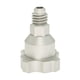 thumbnail image 1 of Adaptador de conector para taza de pulverización de pintura, accesorios para reparación de carrocerías de automóviles, herramienta para pulverización de pintura Plata 11mm 14 Hilos, 1 of 9