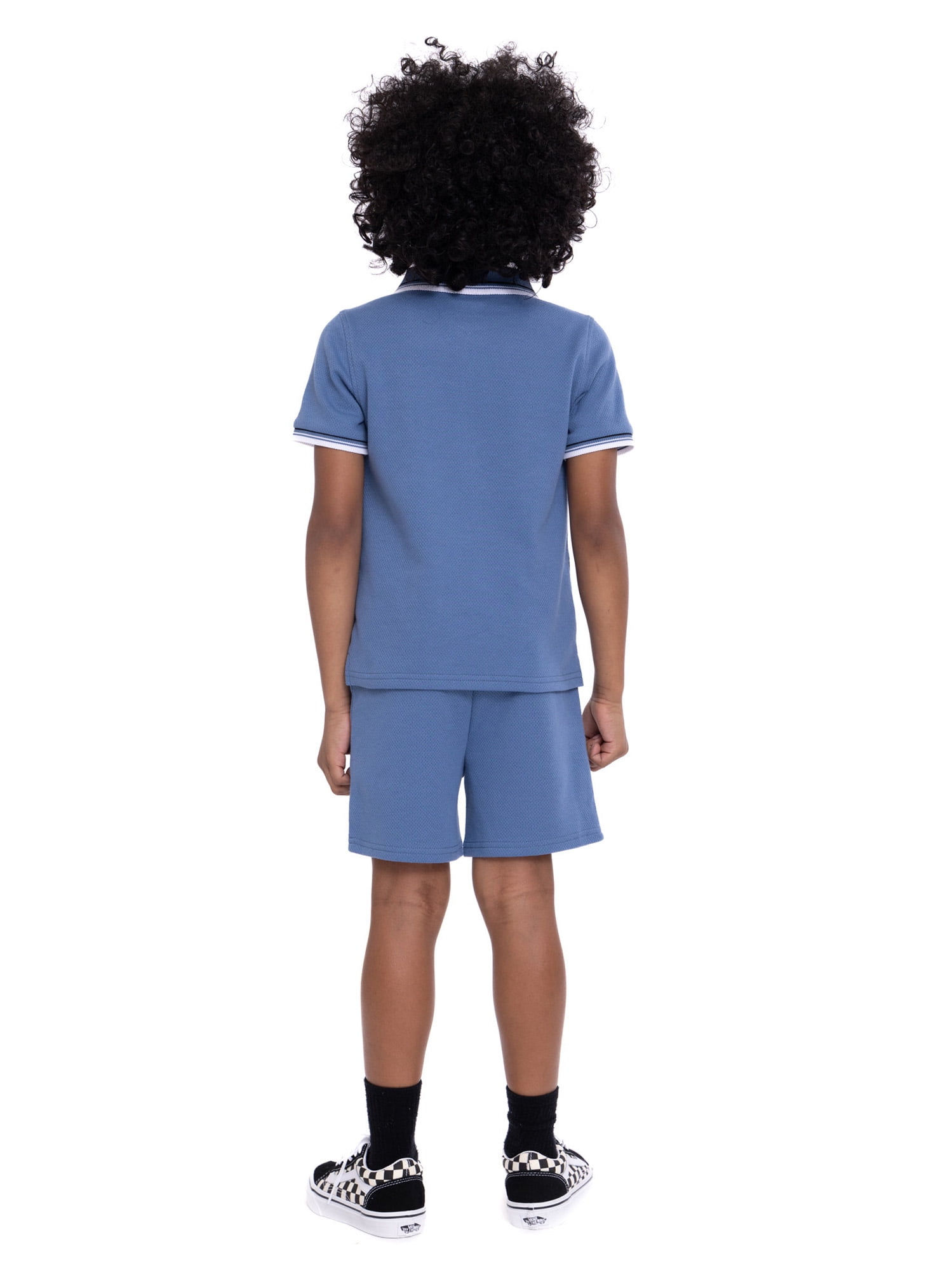 Bluey Toddler Boys Short Sleeve Polo Top and Shorts Set, 2-Piece, Sizes 2T-4T