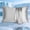 Silver Gray, variant on Aship Arc-Chill 3.0 Tech Cooling Pillow Cases, Q-max >0.5 Jade-Infused Silky Pillowcase for Hair Skin, Breathable & Moisture-Wicking, Hidden Zipper, Machine Washable, Standard 20''x26'', 2 Pack White