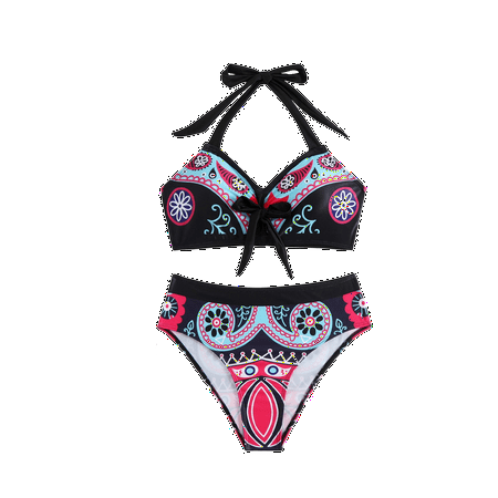 Divhosrg High Waisted Swimsuits for Women Plus Size  Bikini Sets for Women Cheeky  Plus Size Bathing Suit for Women  Womens Swimsuits Tummy Control  Hot Pink Swimsuits for Women Plus Size 5XL