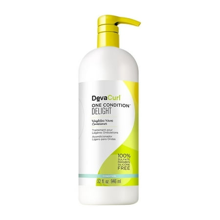 One Condition Delight Weightless Waves Conditioner, 32 Fl (Best Conditioner For 360 Waves)