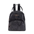thumbnail image 2 of Bolsa Mochila con estampado de animales de PU para mujer, bolsos de estilo preppy (serpiente gris) JShteea Para Estrenar, 2 of 7