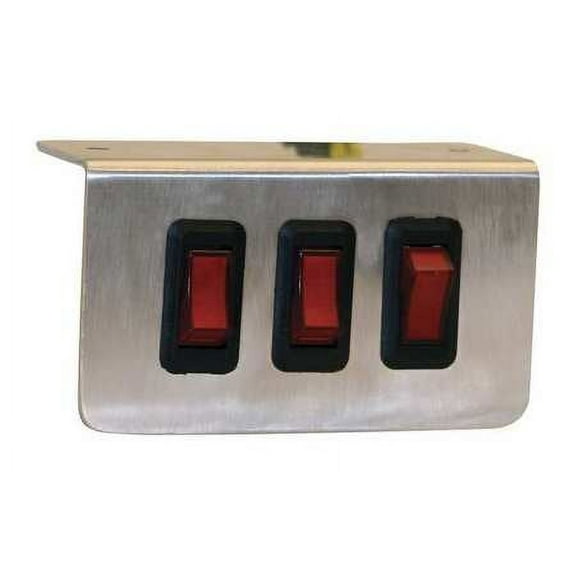 BUYERS PRODUCTS 6391003 Switch Panel, Aluminum