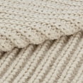 thumbnail image 4 of Bouclair Beige Ribba Throw 50x60 in (127x152 cm), 4 of 5