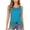 Light Blue, variant on ATOYSOY Women’s Sleeveless Crew Neck Tank Top Casual Basic Loose Fitted Soft Light Breathable Tops For Summer Vacation Outdoor Daily Wear
