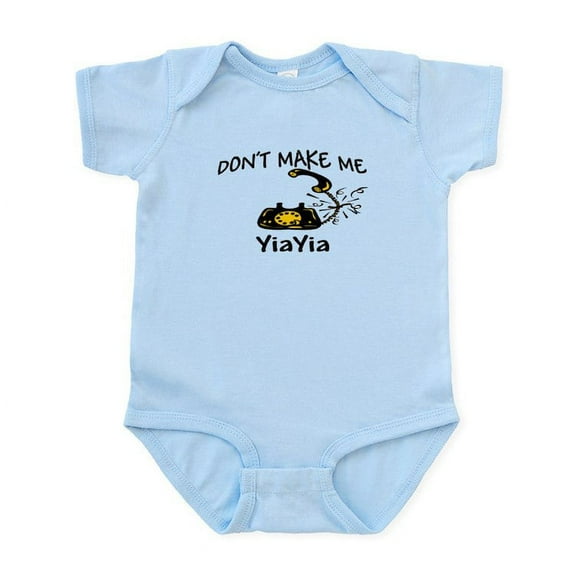 CafePress - Call Yiayia With Black Phone Infant Bodysuit - Baby Light Bodysuit, Size Newborn - 24 Months