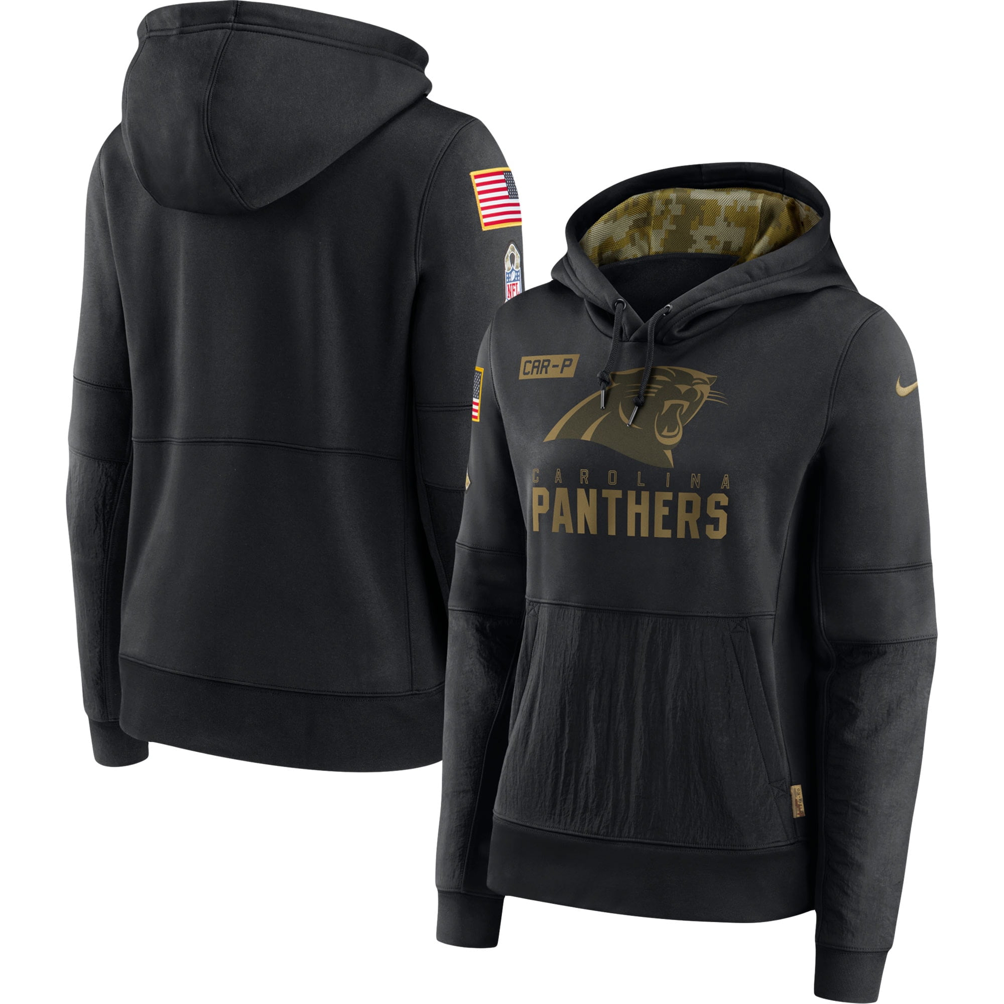 salute to service panthers hoodie