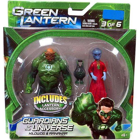 Green Lantern Guardians of theUniverse Kilowog & Ranakar Action Figure, 2 Pack