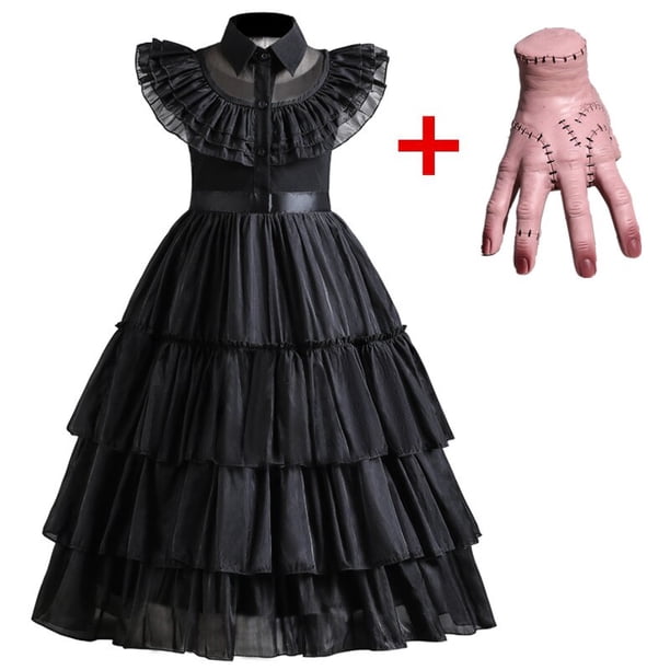Disfraz de película de los vientos góticos para niñas, vestido de fiesta de Carnaval y Halloween, para niños de 4 a 10 años Fivean unisex