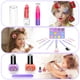 thumbnail image 3 of Kit de maquillaje Hollyhi Kids para niña con estuche cosmético morado, 3 of 9