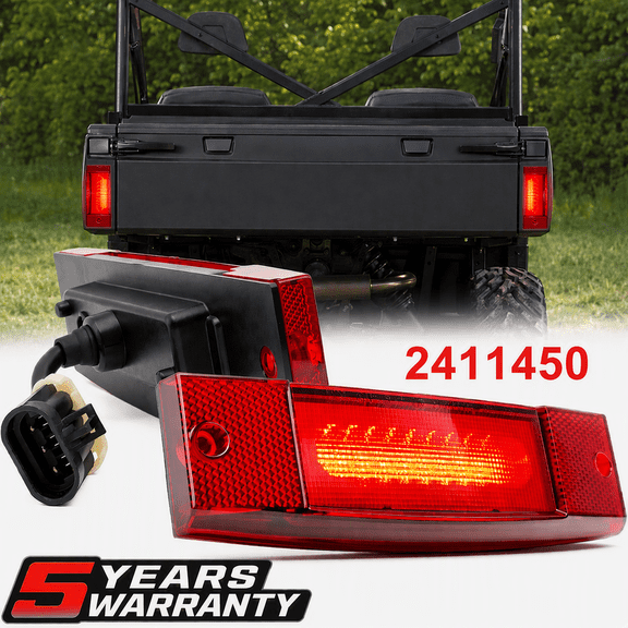 Rear Stop Tail Light Fit For 2011-2017 Polaris Ranger 400 500 570 800