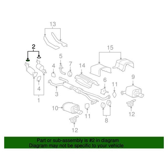 GM 92234492 Sealexh Manif Frt Pipe