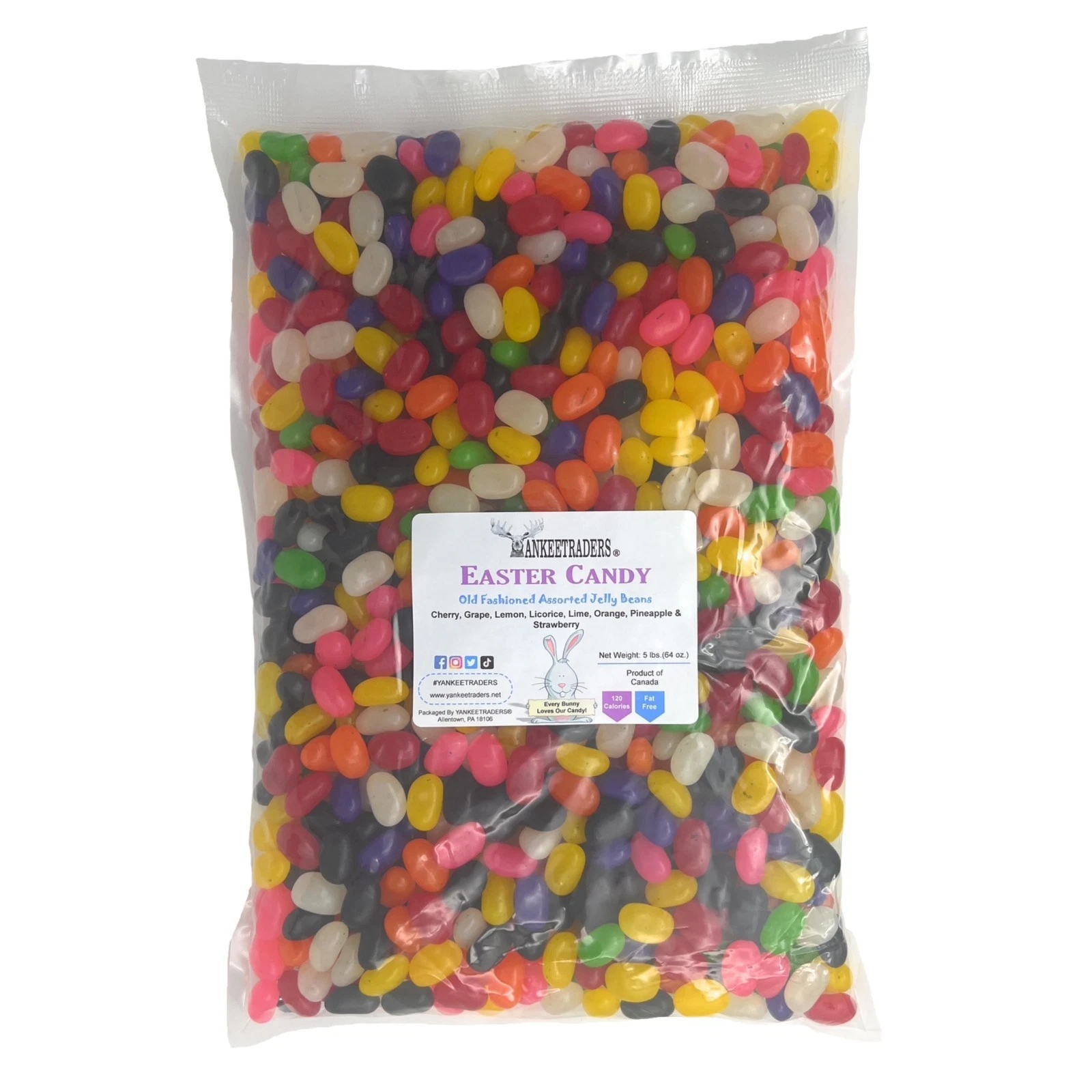 YANKEETRADERS® Old Fashioned Jelly Beans, 5 Pound Assortment