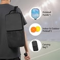 thumbnail image 2 of Pickleball Paddles Set Of 1, Fiberglass Surface, Ice Crystal Print, 1 Paddle, 2 Balls & Bag, 2 of 5