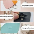 thumbnail image 4 of Yazoeia 2Pcs Cute Key Fob Case, PU Leather Car Key Case Portable Key Pouch Personalized Pull Out Key Bag for Car Keys CJC912-144884, 4 of 6