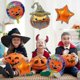 thumbnail image 5 of z Halloween Party Balloons - Foil Pumpkin and Star Bundle for Home Decor, 5 of 5