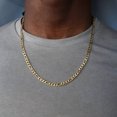 thumbnail image 5 of Classic Rope Chain Men Necklace Width 2/3/4/5 MM Stainless Steel Figaro Cuban Chain Necklace For Men Women Jewelry, 5 of 6