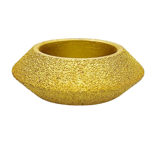 Disco de amolar con ranura en V y copa de diamante para amoladora angular 25mm