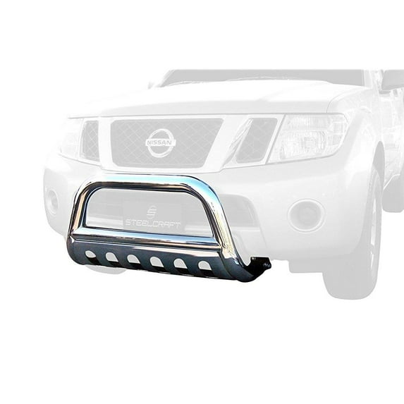 steelcraft 74020 bull bar, stainless steel