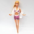 thumbnail image 3 of Maillot de Bain une Pièce pour Poupée Barbie 30cm (Sans Poupée), 3 of 4