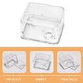 thumbnail image 3 of 3pcs Wind Up Music Box Diy Kit With Transparent Plastic Box Hand Crank Musical Box Parts For Assembly And Repair Clear Music Box For Handmade, 3 of 7