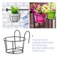 thumbnail image 4 of 6 soportes de metal para colgar macetas de balcón, soportes de hierro para jardineras de ventana., 4 of 8