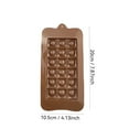 thumbnail image 3 of Silicone Chocolate Bar Molds - 6-Cavity Deep Chocolate Molds for Baking, Candy Making, Wax Melting - Food-Grade, Heat-Resistant, Dishwasher Safe - Perfect for Holidays & DIY Treats, 3 of 8