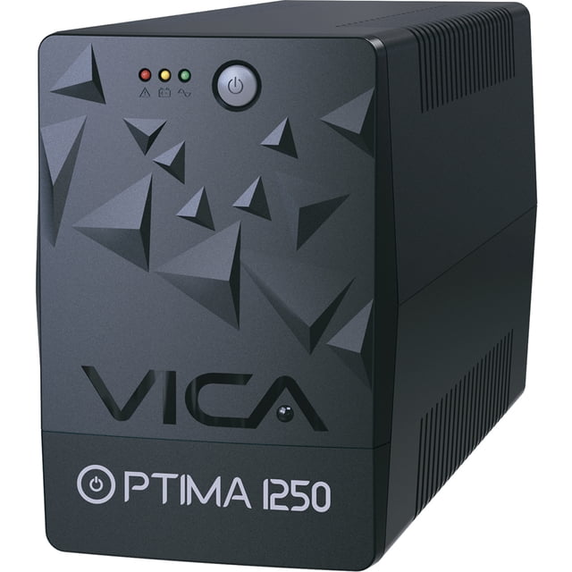 NoBreak Vica Optima 1250 625W con regulador 1250VA 6 tomas tipo NEMA