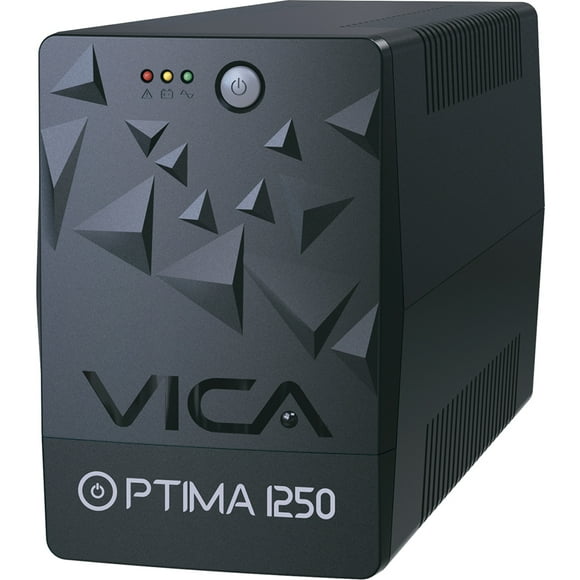 NoBreak Vica Optima 1250 625W con regulador 1250VA 6 tomas tipo NEMA