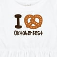thumbnail image 4 of Inktastic I Love Oktoberfest Girls Baby Dress, 4 of 5