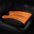 thumbnail image 6 of TZYUDK Car Seat Cushion Enhanced Support Thickened Padding All Season Use Universal Fit Vehicle Office Comfort Ergonomic Design Orange 100%Polyester, 6 of 6