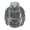 Gray, variant on Velvet Hoodies for Men Quarter Zip Hooded Sweatshirt Drawstring Long Sleeve Pullover Tops Multi Pocket Fashion Velour Hoodie Dark Blue XL