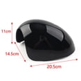 thumbnail image 5 of BFY Door Wing Mirror Cover for Mini R55 R56 R57 R58 R59 R60 R61 Gloss Black Right, 5 of 5