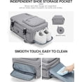 thumbnail image 4 of Mochila Viaje Cabina Avion 40x20x25 Mujer Ryanair Maleta para Cabina de avion Equipaje de Mano 45x36x20 Easyjet Mochila de Senderismo Mochila para Portatil Impermeable hombre con Cargador USB(gris), 4 of 7