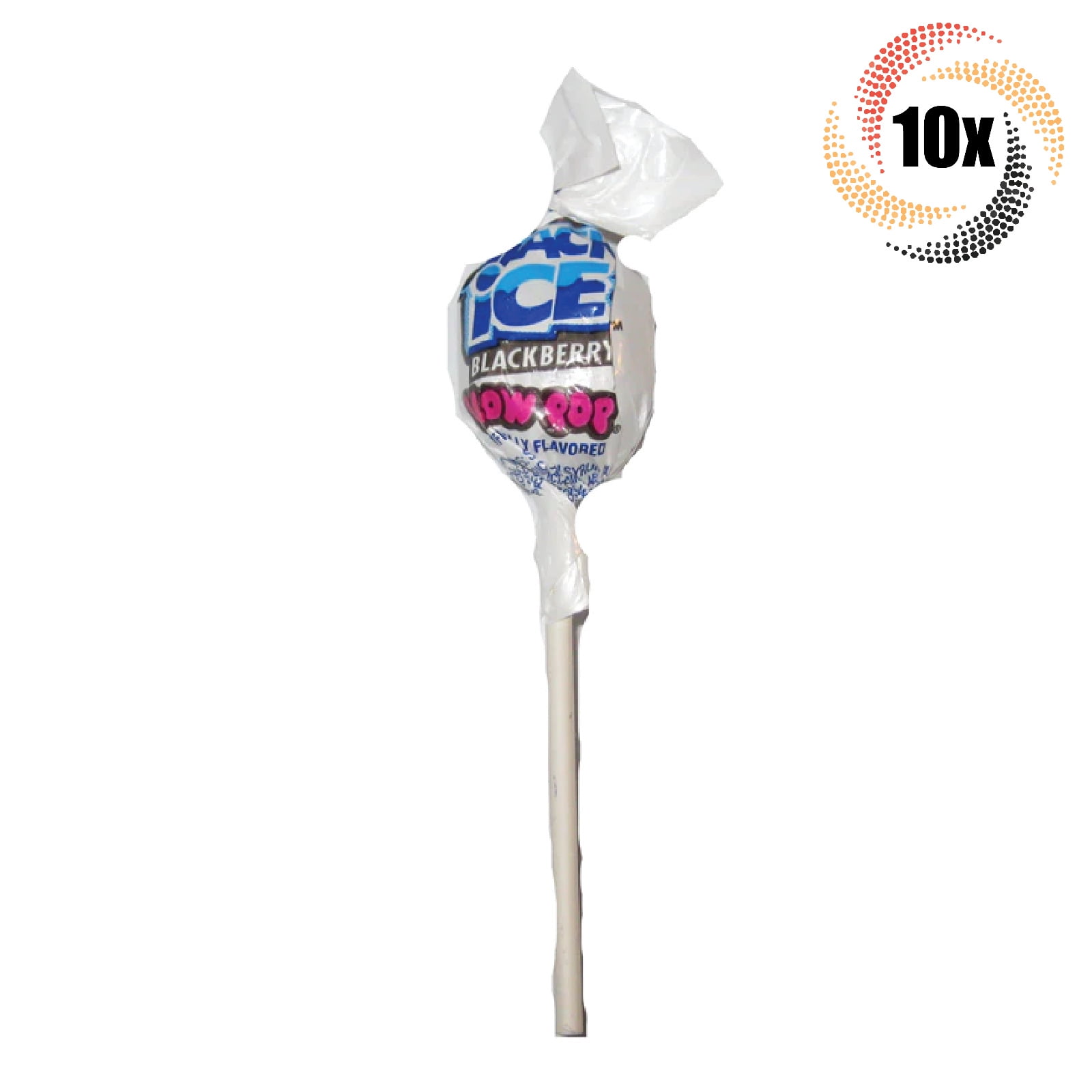 Charms Blow Pop Candy Lollipops with Assorted Bubble Gum Filled Pops 10.4 Oz. Walmart