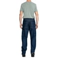 thumbnail image 6 of FULL BLUE Carpenter Flannel Lined Denim Jeans, Relaxed Fit, Utility Pocket & Hammer Loop, Dark Wash, 34x30, 6 of 6