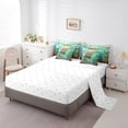 thumbnail image 4 of YST Safari Lion 7-Piece Bedding Set, Ocean Theme, Full, Colorful Floral, 4 of 6