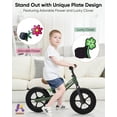 thumbnail image 3 of Bicicleta de equilibrio KRIDDO para niños pequeños de 2 a 5 años, ajustable, verde, 3 of 7