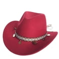 thumbnail image 4 of Western Frontier Style Cowboy Hat for Everyday Wear and Classic Rancher Sun Outdoor Adventure Riding Country Fashion Accessory, 4 of 4
