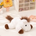 thumbnail image 4 of 5.9in Small Horse Plush Toy, Soft Stuffed Animal Pony, Miniature Horse Figurine, Desktop Decorative Plushie, Fabric Animal Toy for Office Display and Collection, 4 of 6